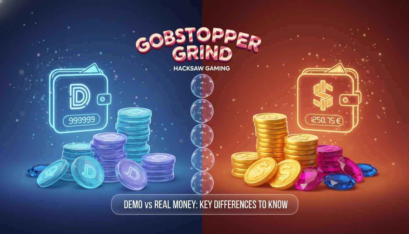 Gobstopper Grind – Demo vs Real Money: Key Differences to Know